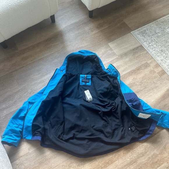 Tommy Hilfiger rain jacket windbreaker men large - Picture 3 of 7